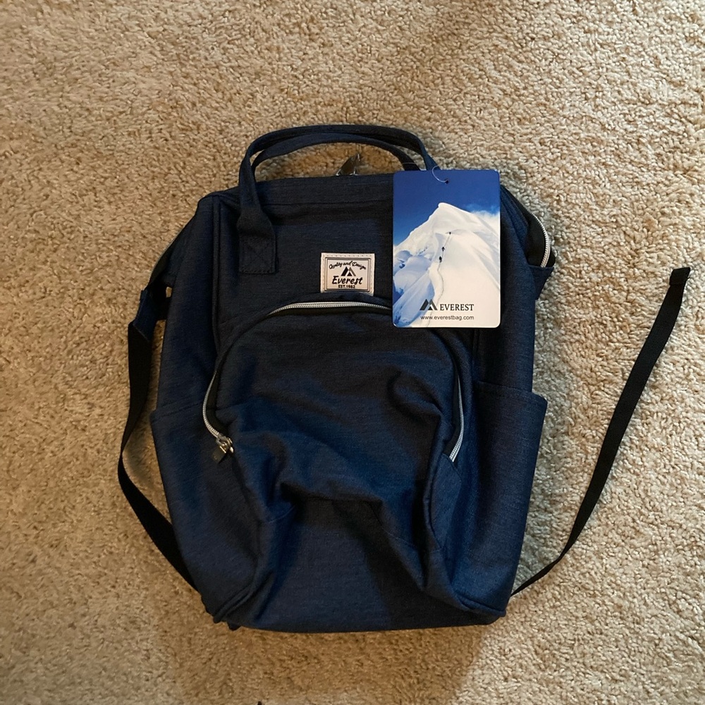Everest backpack, blue.